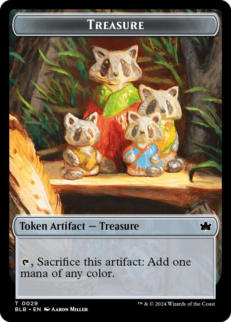 Image for Treasure Token (29) [Bloomburrow] - Magic: The Gathering