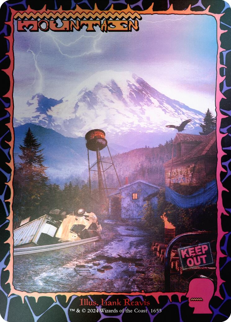Image for Mountain (1655) (Rainbow Foil) (1655) [Secret Lair Drop Series] - Magic: The Gathering