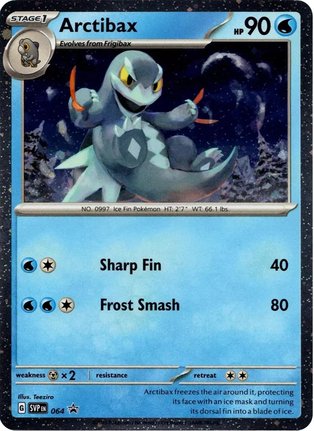 Image for Arctibax - 064 (Cosmos Holo) (064) [SV: Scarlet & Violet Promo Cards] - Pokemon