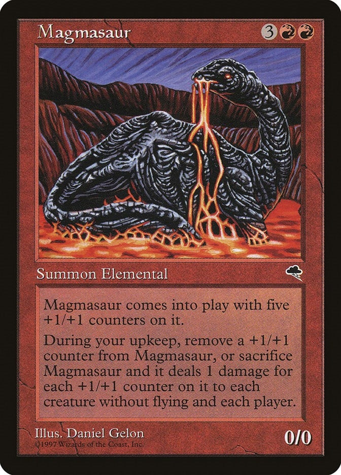 Image for Magmasaur (188) [Tempest] - Magic: The Gathering