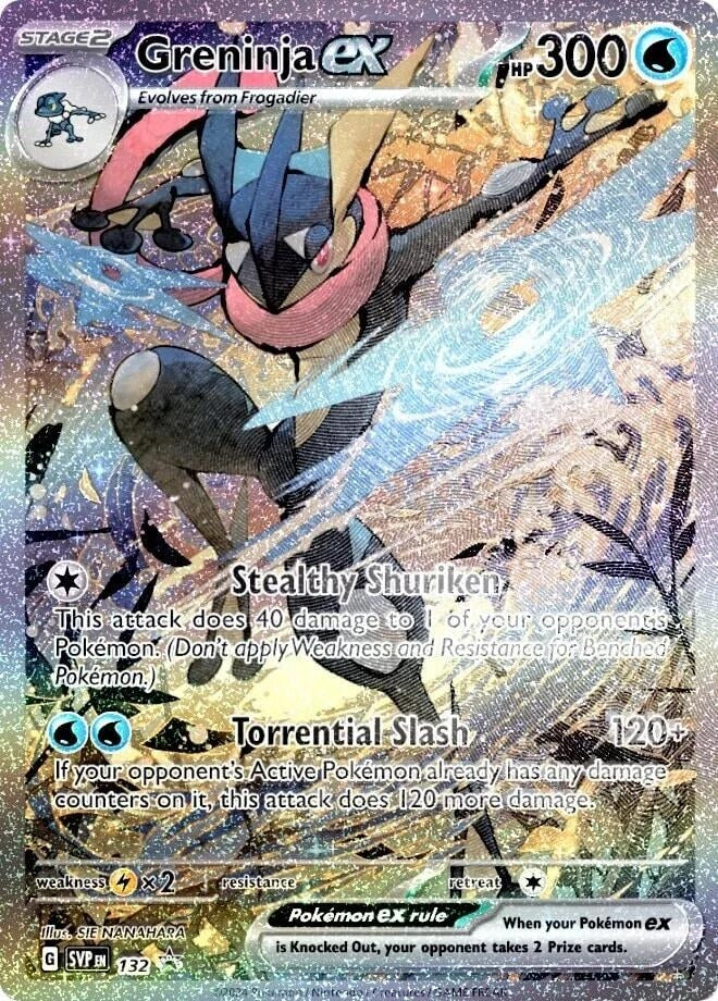 Image for Greninja ex - 132 (132) [SV: Scarlet & Violet Promo Cards] - Pokemon