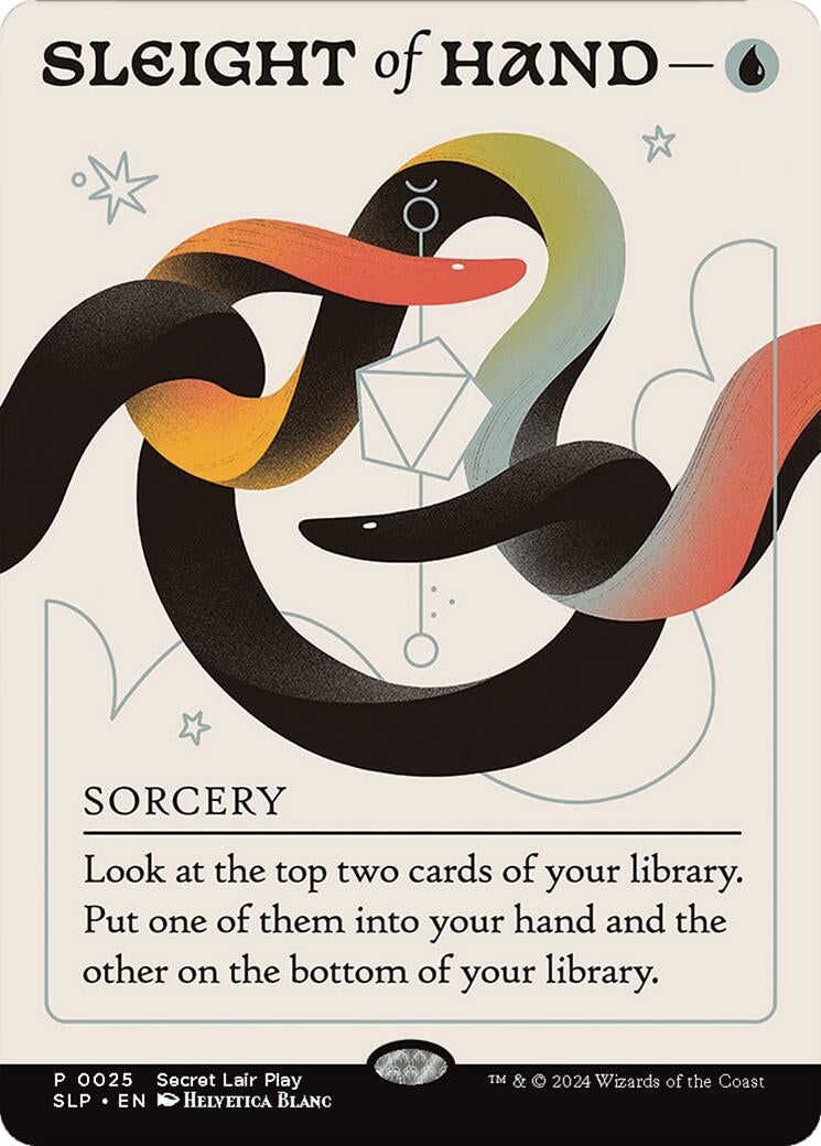 Image for Sleight of Hand (25) [Pro Tour Promos] - Magic: The Gathering