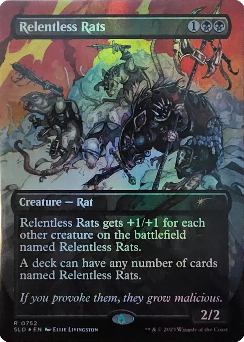 Relentless Rats (752) (752) [Secret Lair Drop Series]