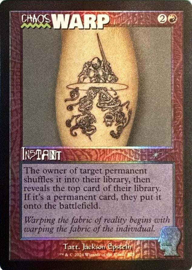 Image for Chaos Warp (Rainbow Foil) (823) [Secret Lair Drop Series] - Magic: The Gathering