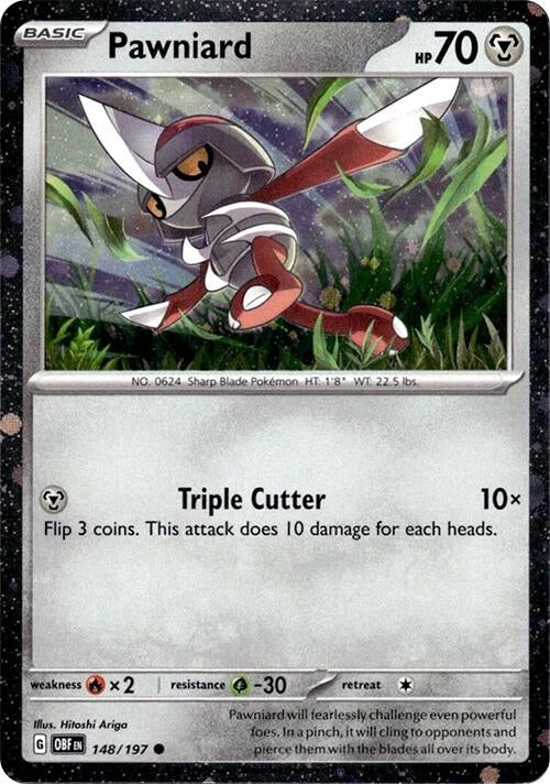 Image for Pawniard - 148/197 (Cosmos Holo) (148/197) [Miscellaneous Cards & Products] - Pokemon