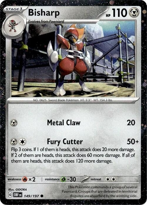 Image for Bisharp - 149/197 (Cosmos Holo) (149/197) [Miscellaneous Cards & Products] - Pokemon