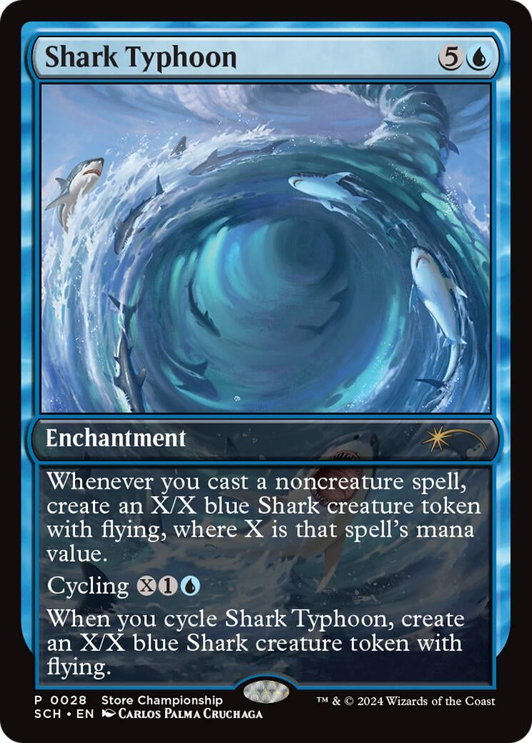 Shark Typhoon (28) [Game Day & Store Championship Promos]