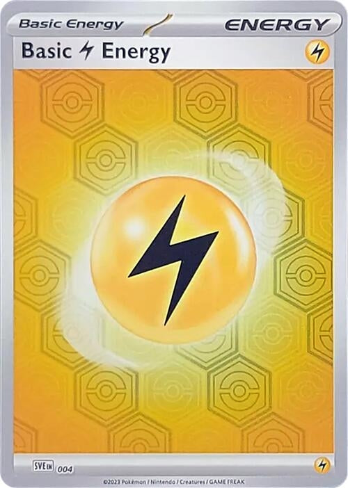 Image for Basic Lightning Energy (4) [SV: Shrouded Fable] - Pokemon