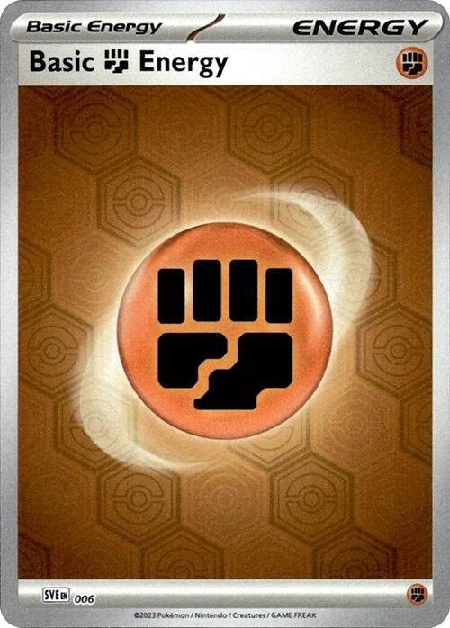 Image for Basic Fighting Energy (6) [SV: Shrouded Fable] - Pokemon