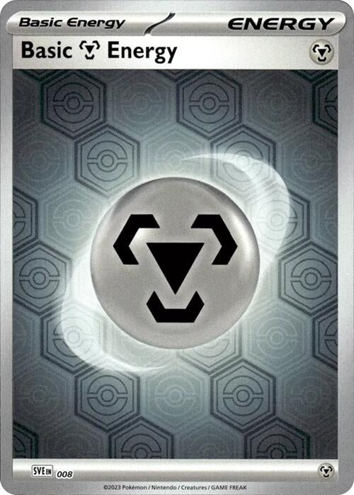 Image for Basic Metal Energy (Reverse Holofoil) (8) [SV: Shrouded Fable] - Pokemon