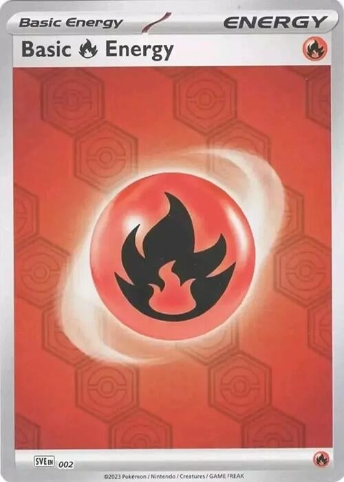 Image for Basic Fire Energy (2) [SV: Shrouded Fable] - Pokemon