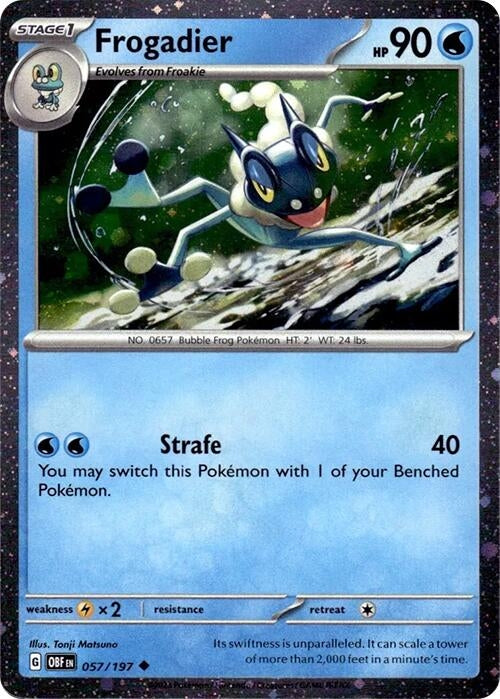 Image for Frogadier - 057/197 (Cosmos Holo) (057/197) [Miscellaneous Cards & Products] - Pokemon