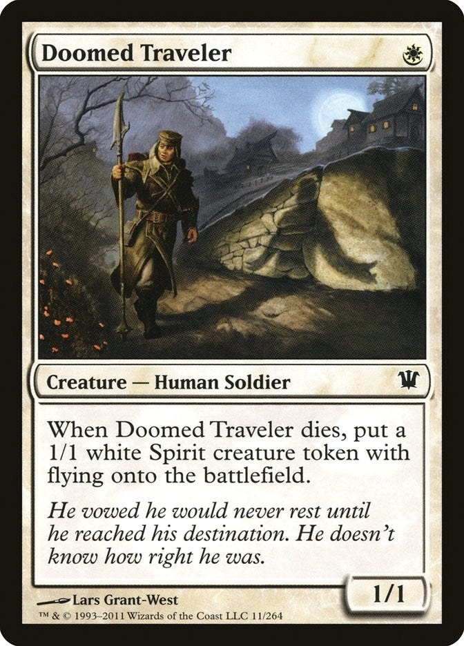Image for Doomed Traveler (11) [Innistrad] - Magic: The Gathering