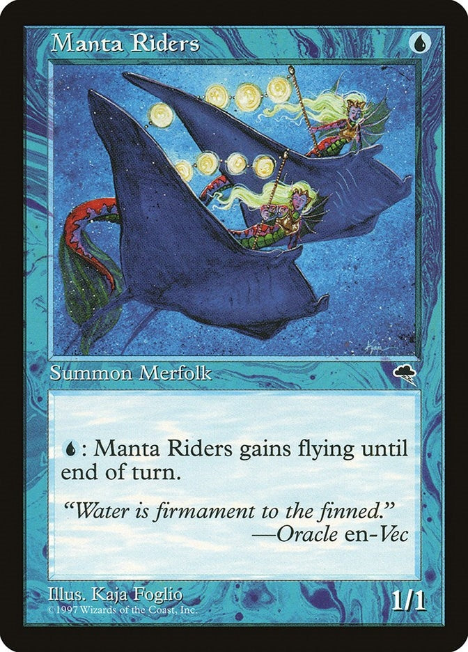 Image for Manta Riders (74) [Tempest] - Magic: The Gathering