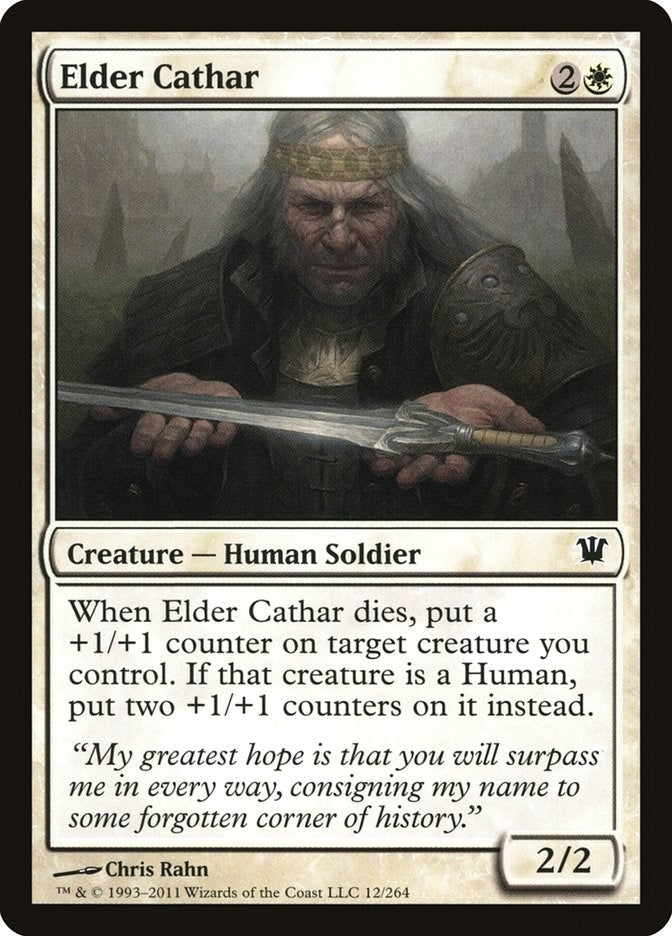 Image for Elder Cathar (12) [Innistrad] - Magic: The Gathering