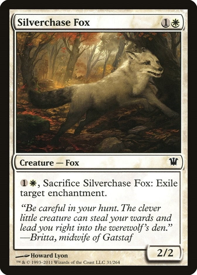 Image for Silverchase Fox (31) [Innistrad] - Magic: The Gathering