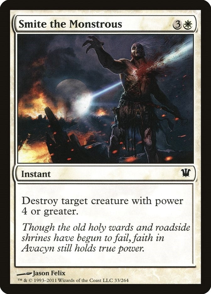 Smite the Monstrous (33) [Innistrad]