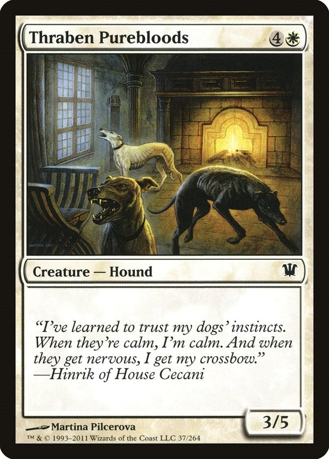 Image for Thraben Purebloods (37) [Innistrad] - Magic: The Gathering