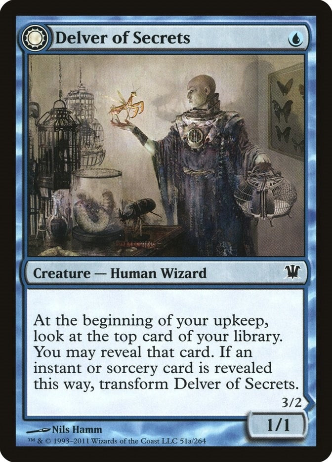 Image for Delver of Secrets (51) [Innistrad] - Magic: The Gathering