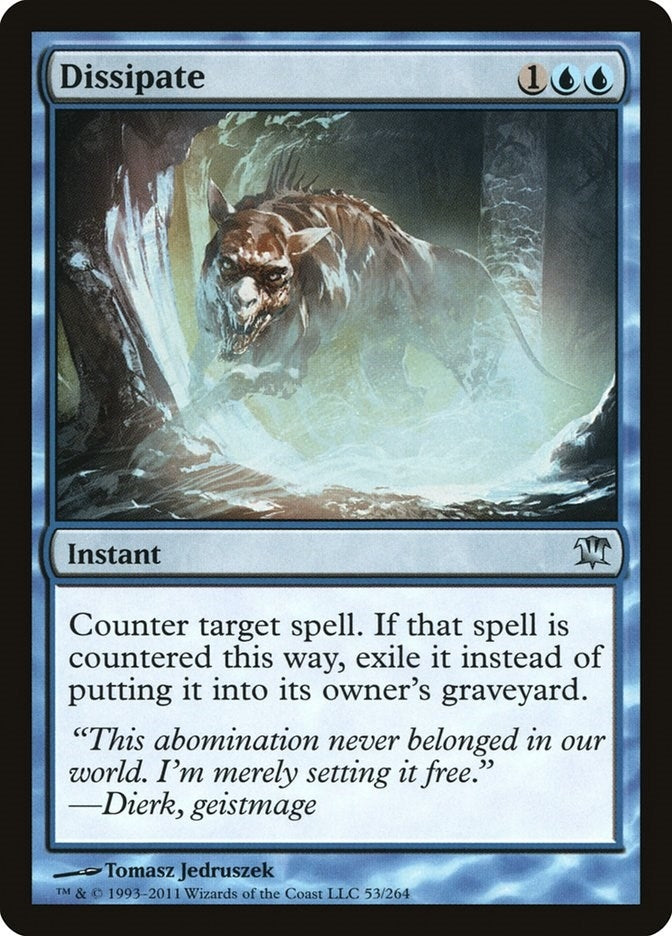 Image for Dissipate (53) [Innistrad] - Magic: The Gathering