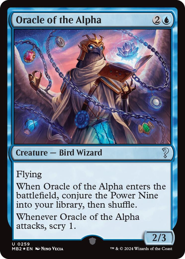 Image for Oracle of the Alpha (259) [Mystery Booster 2] - Magic: The Gathering
