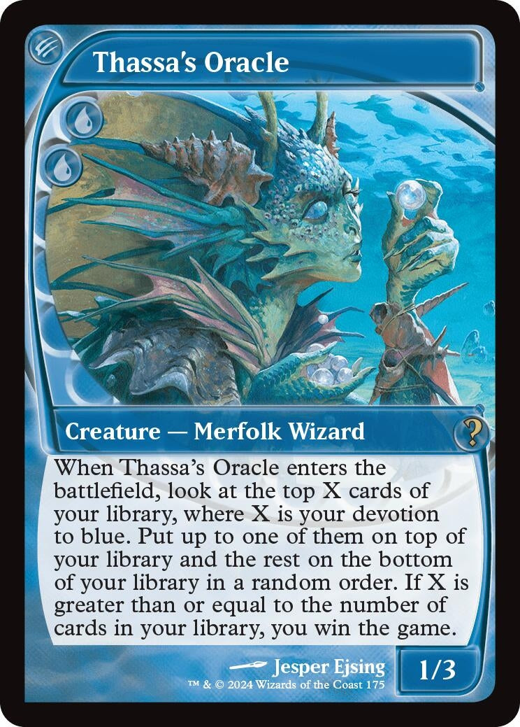 Image for Thassa's Oracle (Future Sight) (175) [Mystery Booster 2] - Magic: The Gathering