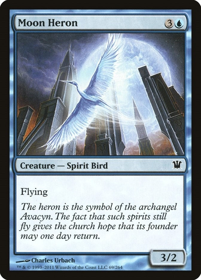 Image for Moon Heron (69) [Innistrad] - Magic: The Gathering