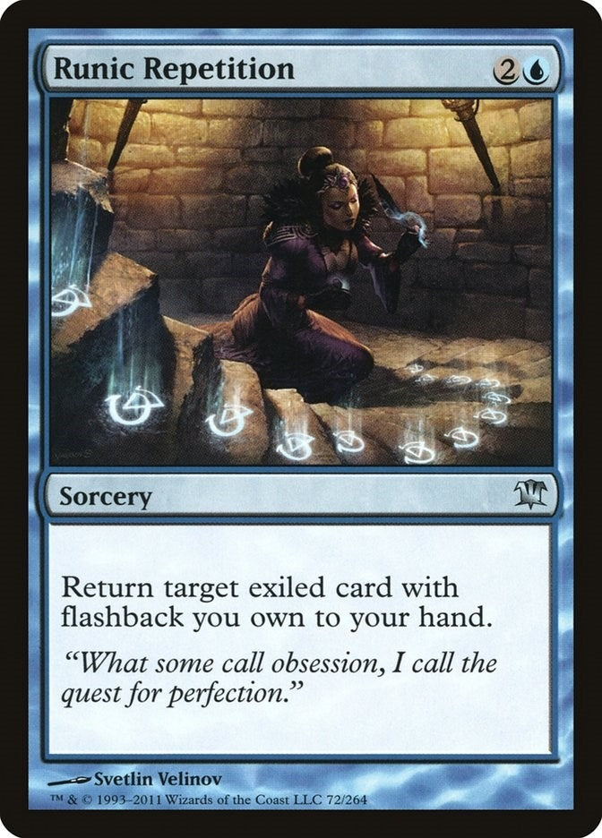 Image for Runic Repetition (72) [Innistrad] - Magic: The Gathering