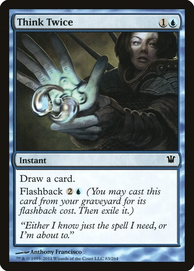 Image for Think Twice (83) [Innistrad] - Magic: The Gathering