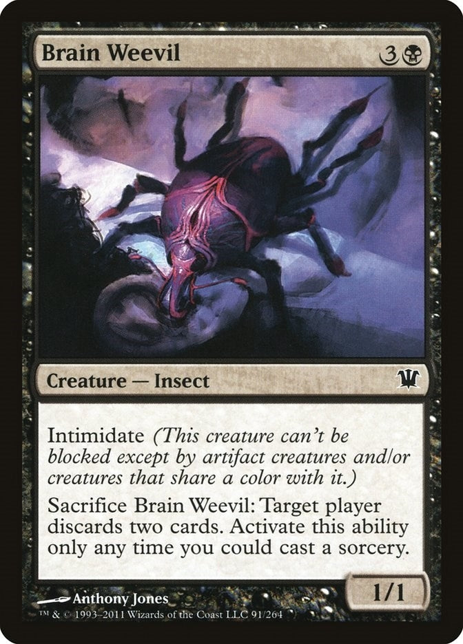 Image for Brain Weevil (91) [Innistrad] - Magic: The Gathering