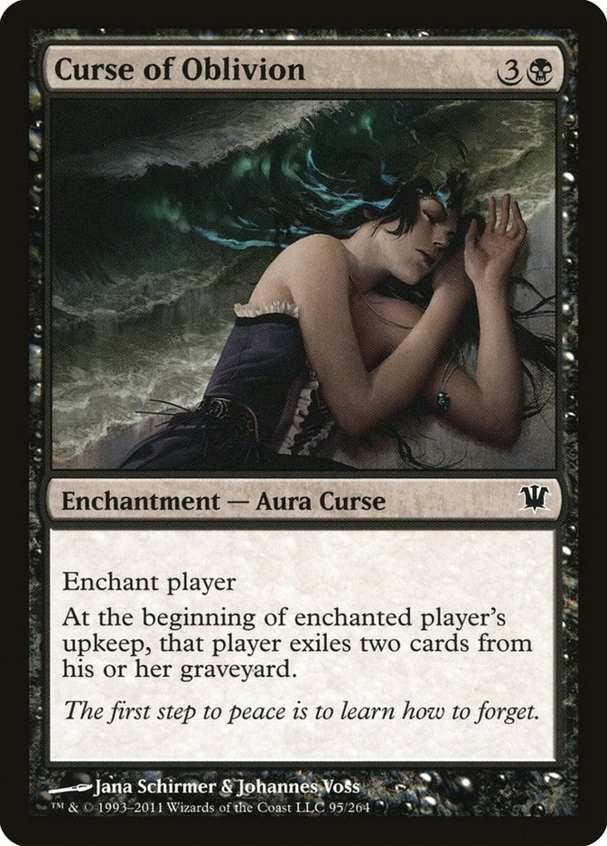 Image for Curse of Oblivion (95) [Innistrad] - Magic: The Gathering