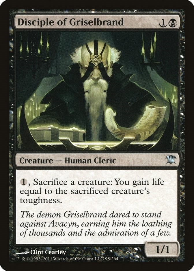 Image for Disciple of Griselbrand (98) [Innistrad] - Magic: The Gathering