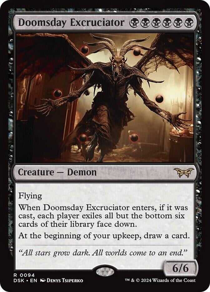 Image for Doomsday Excruciator (94) [Duskmourn: House of Horror] - Magic: The Gathering
