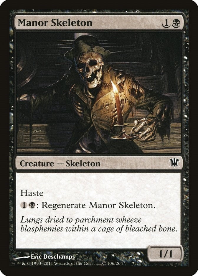 Image for Manor Skeleton (106) [Innistrad] - Magic: The Gathering