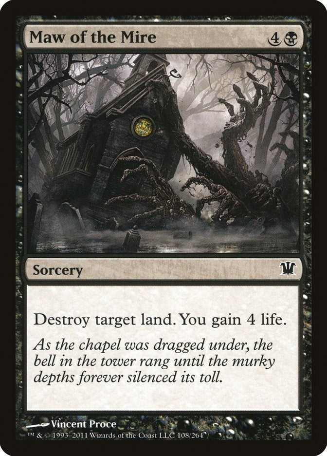 Image for Maw of the Mire (108) [Innistrad] - Magic: The Gathering