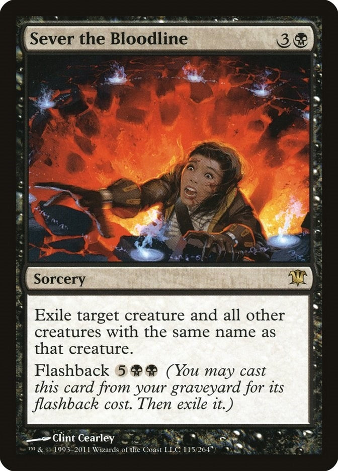 Image for Sever the Bloodline (115) [Innistrad] - Magic: The Gathering