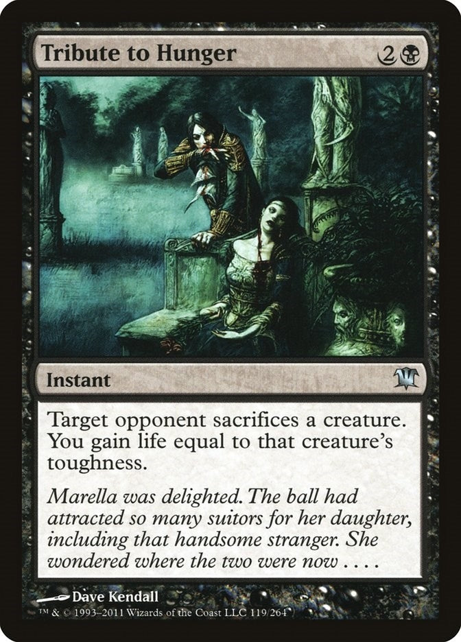 Image for Tribute to Hunger (119) [Innistrad] - Magic: The Gathering