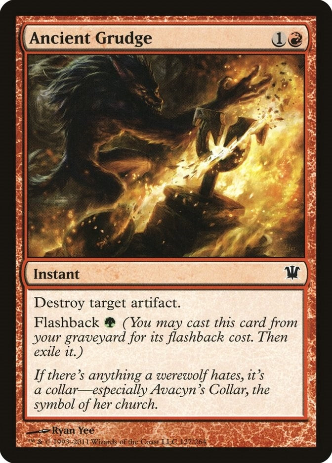 Image for Ancient Grudge (127) [Innistrad] - Magic: The Gathering