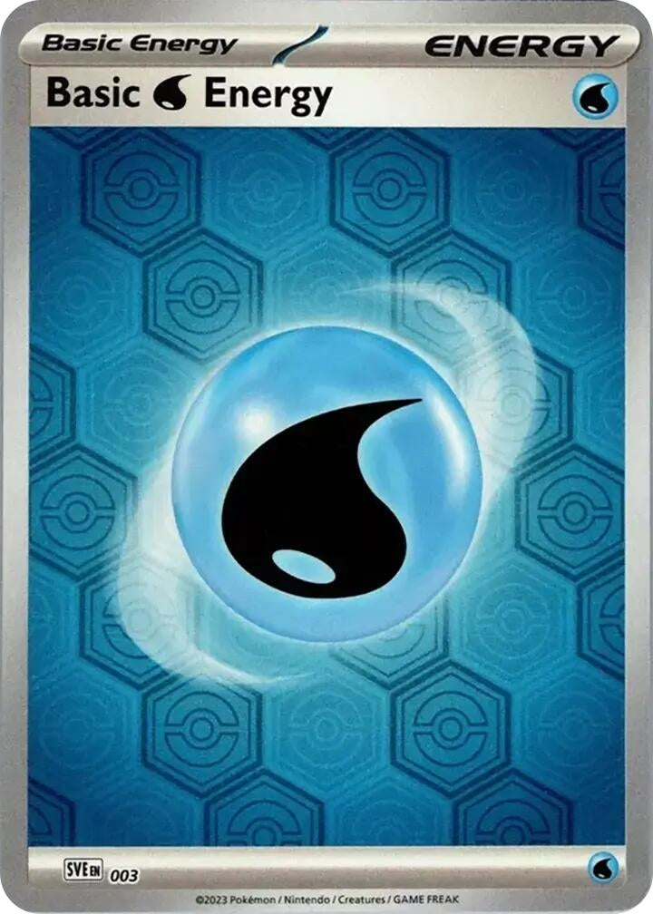 Image for Basic Water Energy (3) [SV: Shrouded Fable] - Pokemon