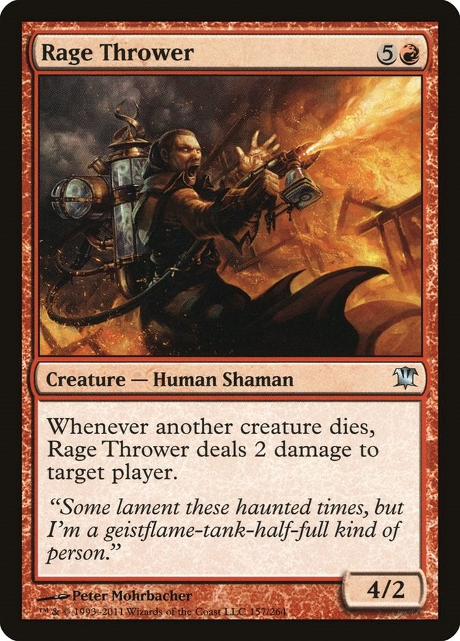 Image for Rage Thrower (157) [Innistrad] - Magic: The Gathering