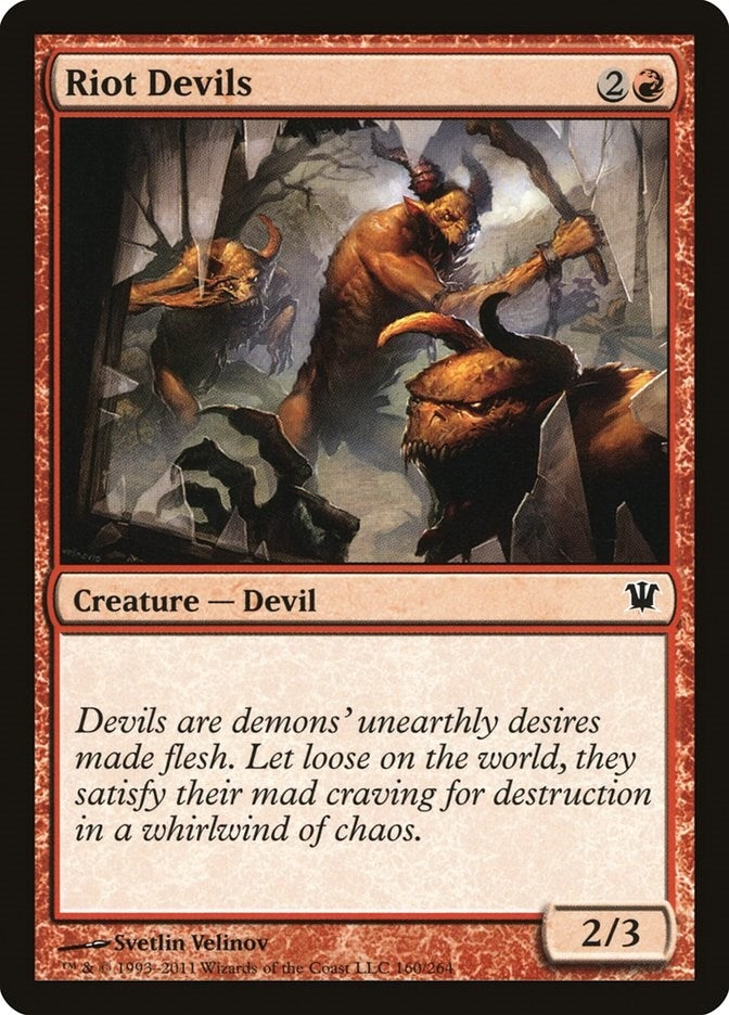 Image for Riot Devils (160) [Innistrad] - Magic: The Gathering