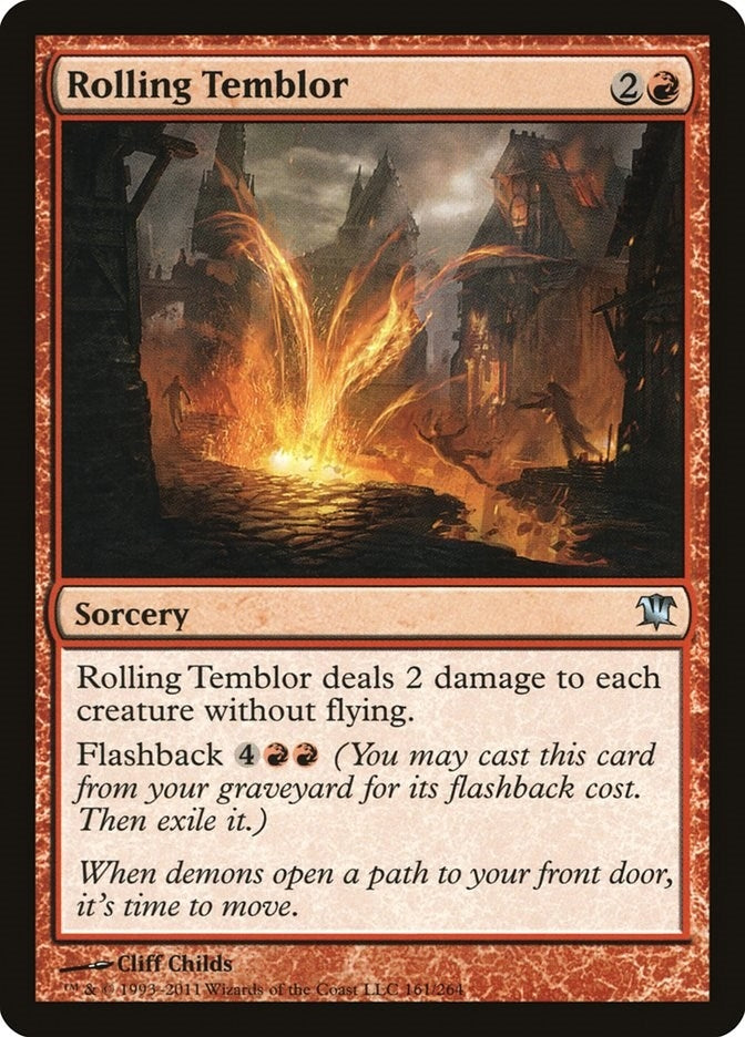 Image for Rolling Temblor (161) [Innistrad] - Magic: The Gathering
