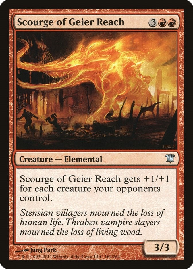 Image for Scourge of Geier Reach (162) [Innistrad] - Magic: The Gathering