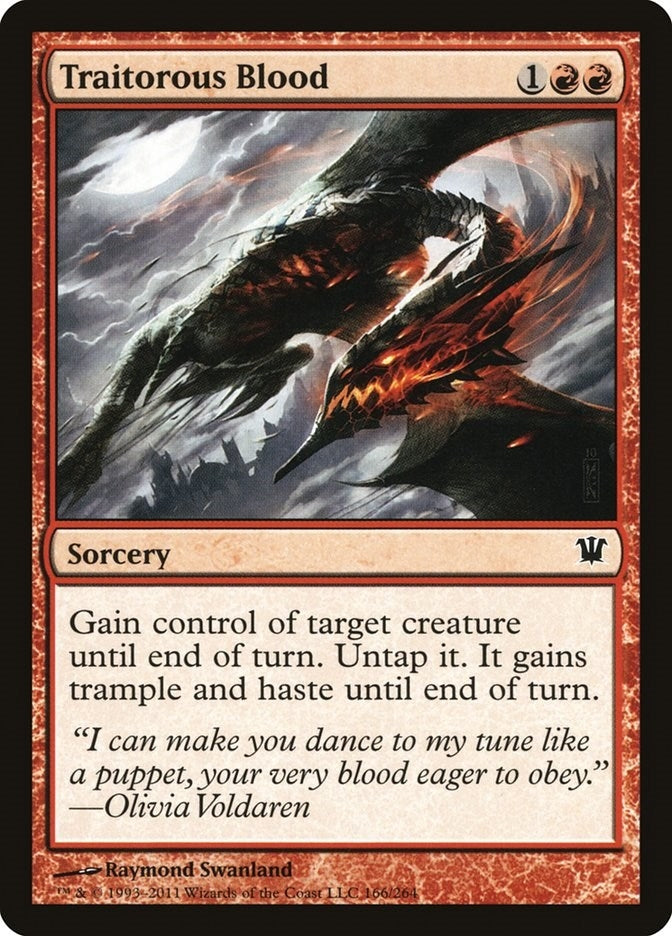 Image for Traitorous Blood (166) [Innistrad] - Magic: The Gathering
