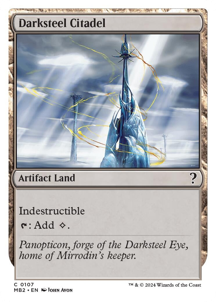 Image for Darksteel Citadel (White Border) (107) [Mystery Booster 2] - Magic: The Gathering
