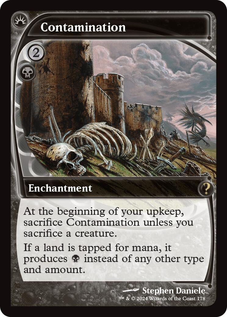 Image for Contamination (Future Sight) (178) [Mystery Booster 2] - Magic: The Gathering