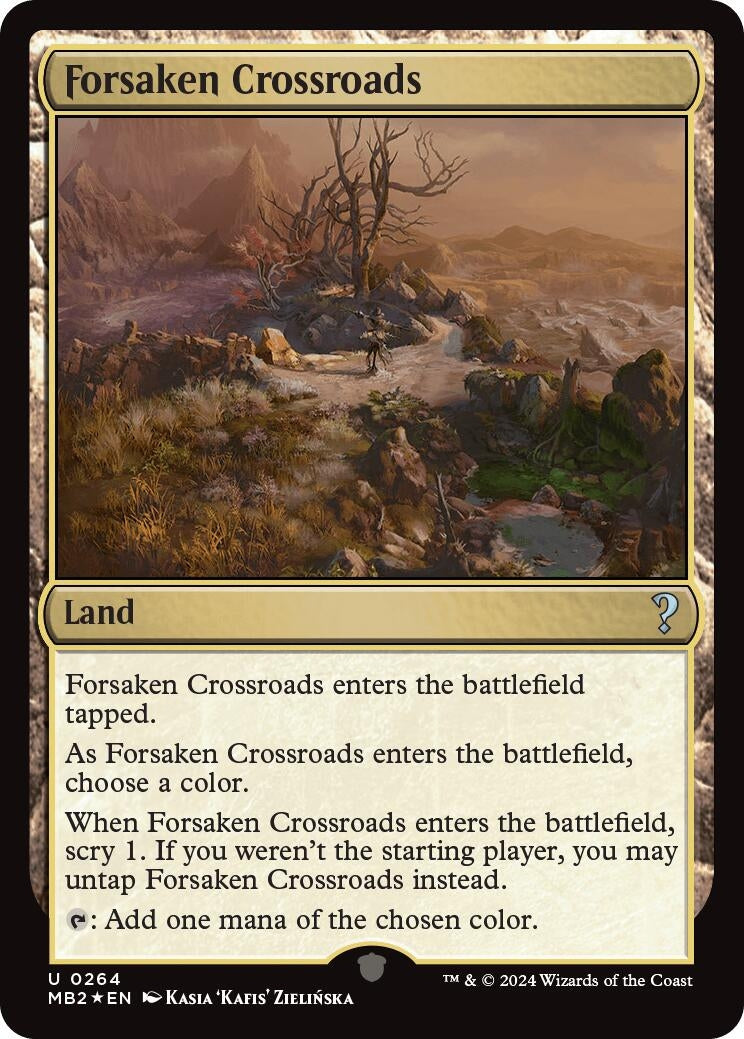 Image for Forsaken Crossroads (264) [Mystery Booster 2] - Magic: The Gathering