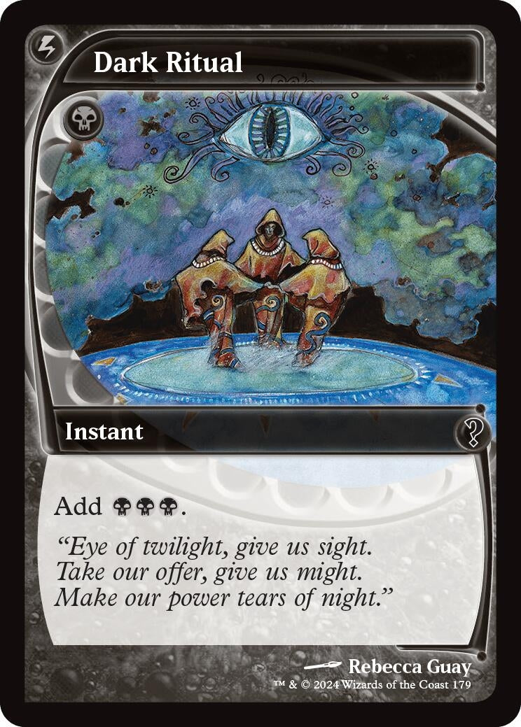 Image for Dark Ritual (Future Sight) (179) [Mystery Booster 2] - Magic: The Gathering