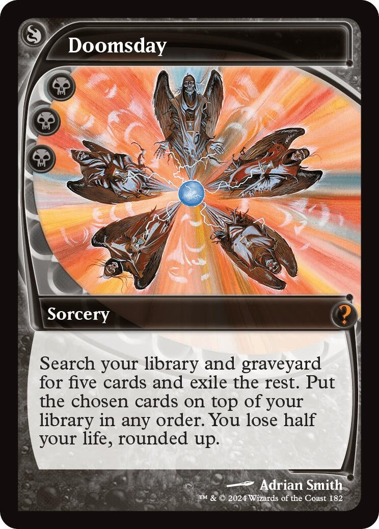 Image for Doomsday (Future Sight) (182) [Mystery Booster 2] - Magic: The Gathering