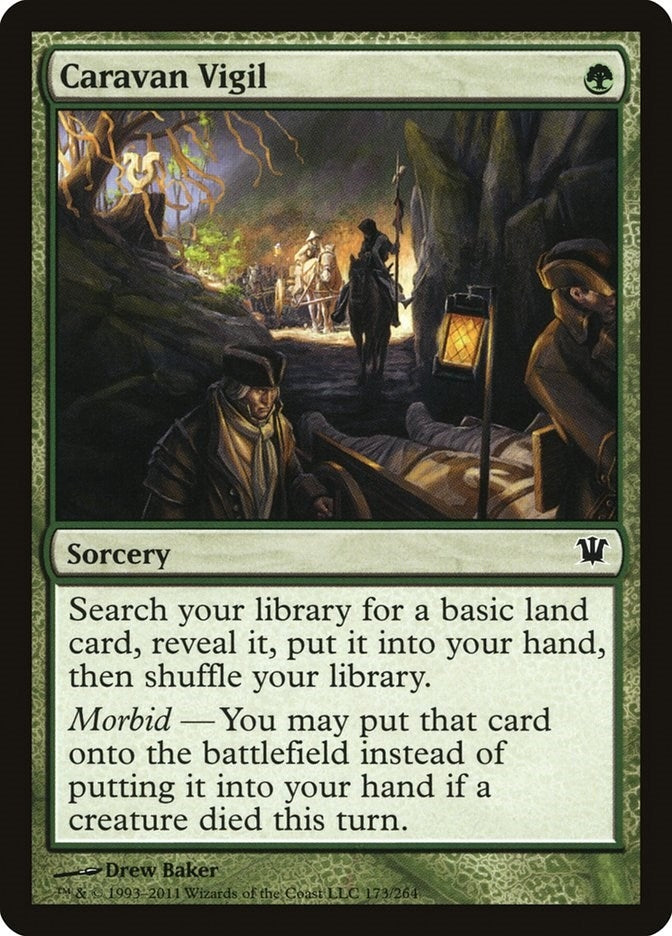 Image for Caravan Vigil (173) [Innistrad] - Magic: The Gathering